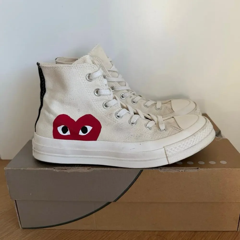 Comme des Garçons play x Converse no cancellations